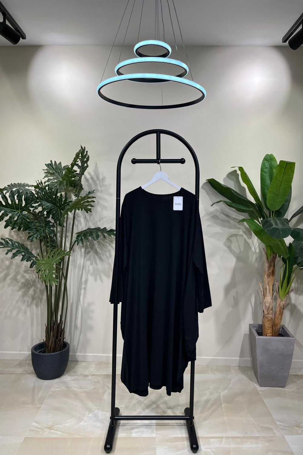 Abito over palloncino - Nero