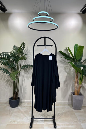 Abito over palloncino - Nero