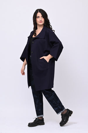 Cappotto punto Milano - Blu