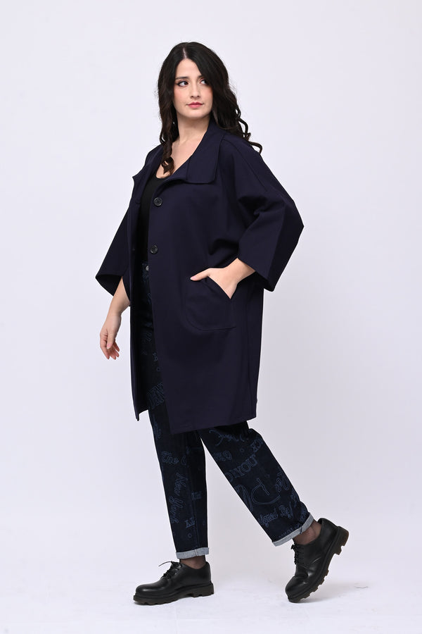 Cappotto punto Milano - Blu