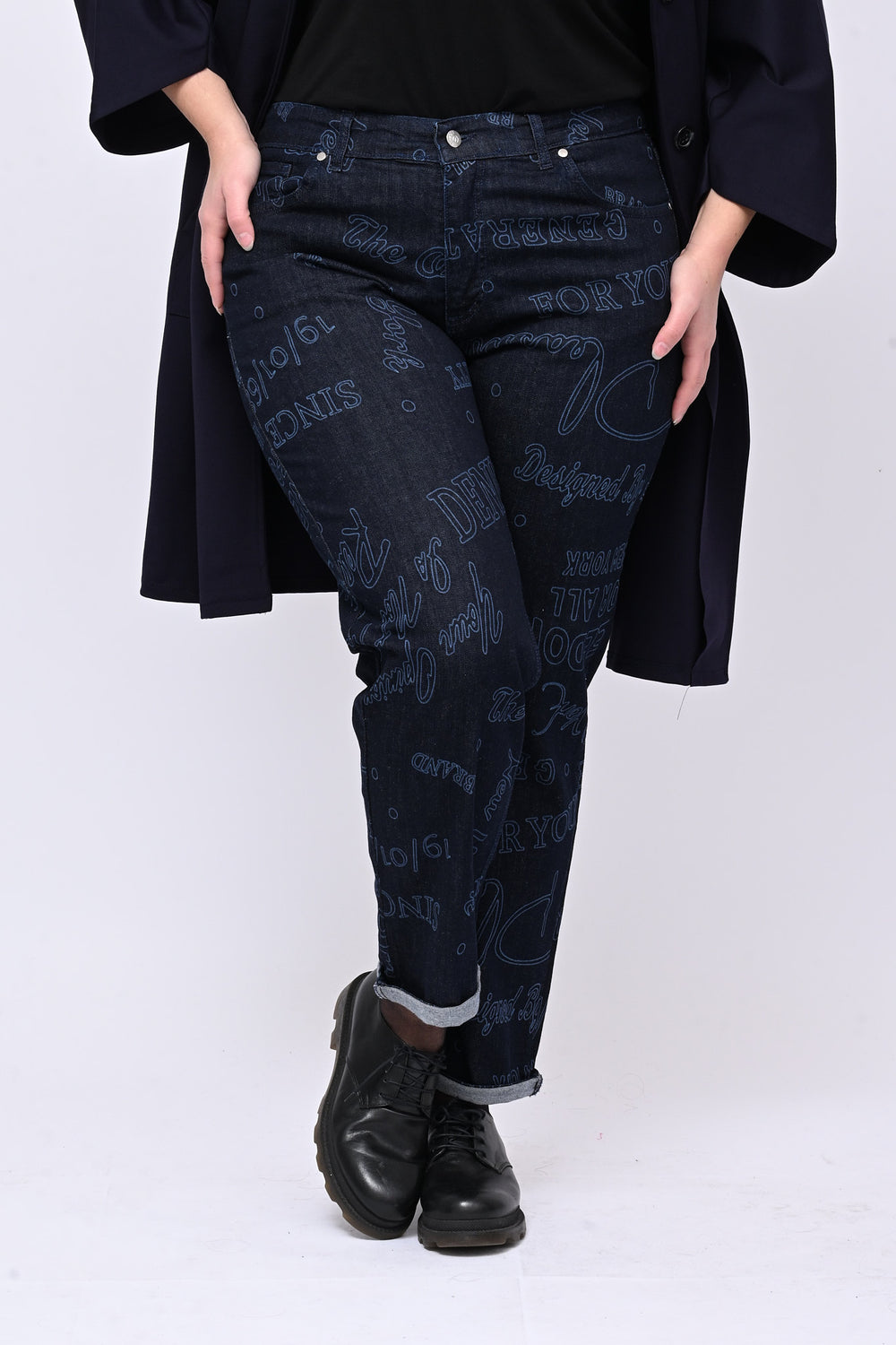 Jeans graffiti - Jeans scuro