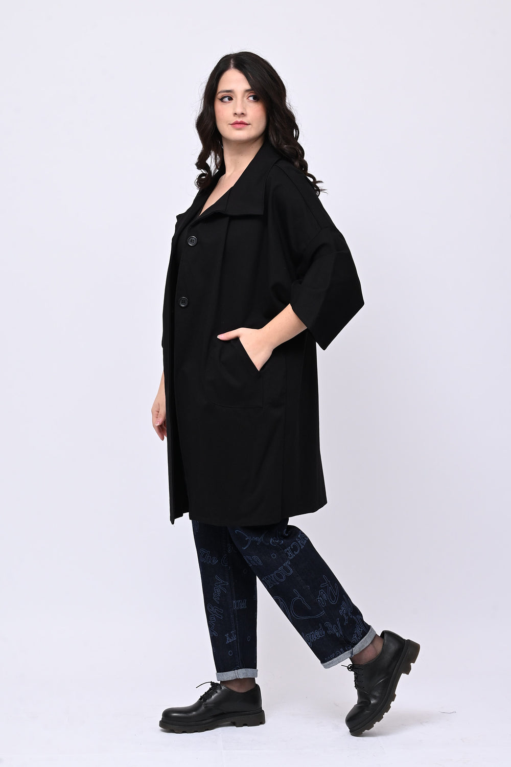 Cappotto punto Milano - Nero