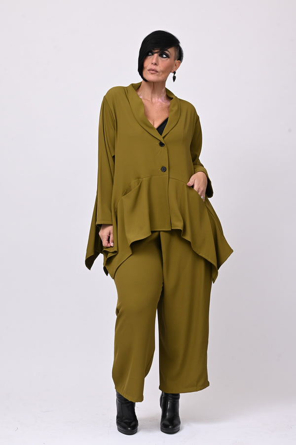 Completo cadì punte - Verde oliva