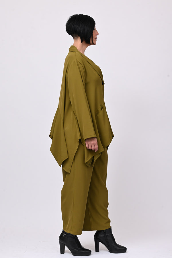 Completo cadì punte - Verde oliva