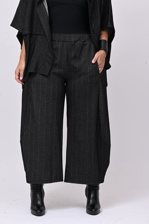 Completo gessatto effetto jeans - Nero