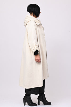 Cappotto cappuccio piumino - Burro