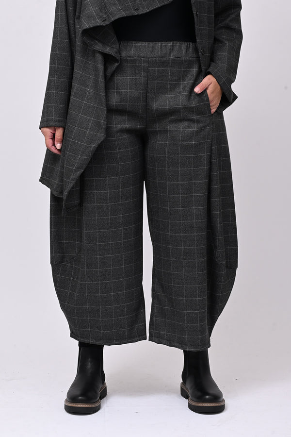Completo collo arricciato - Grigio