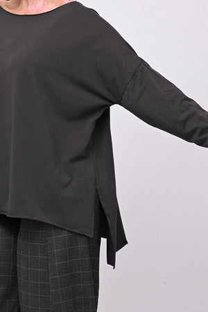 Maglia orlo vivo - Piombo