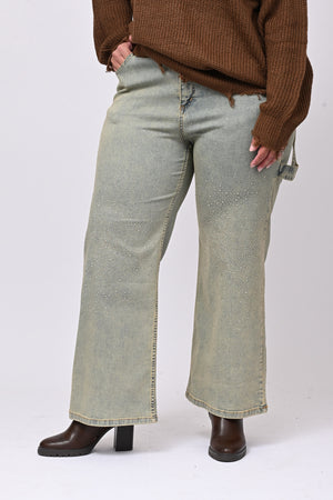 Jeans marmorizzato - The