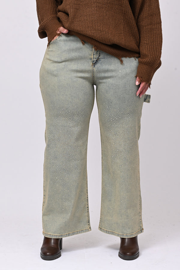 Jeans marmorizzato - The