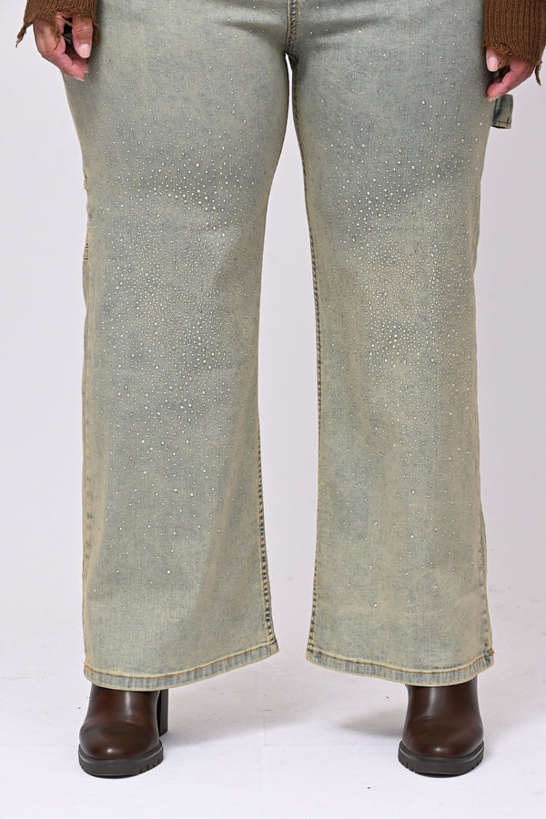 Jeans marmorizzato - The