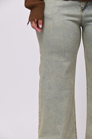 Jeans marmorizzato - The