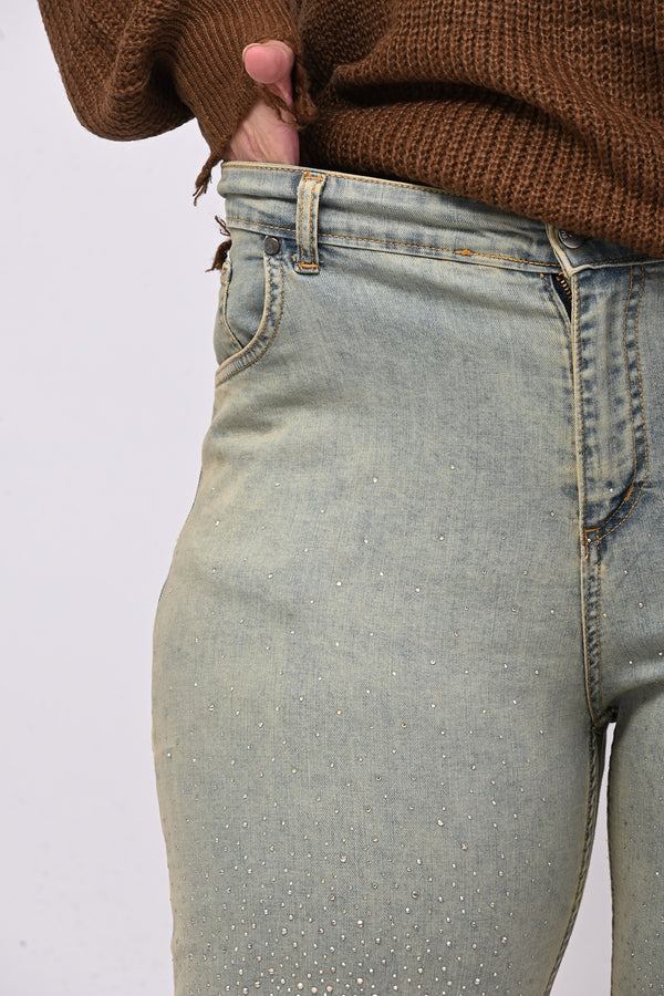 Jeans marmorizzato - The