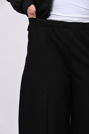 Pantacrop gabardine - Nero