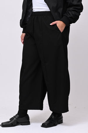 Pantacrop gabardine - Nero