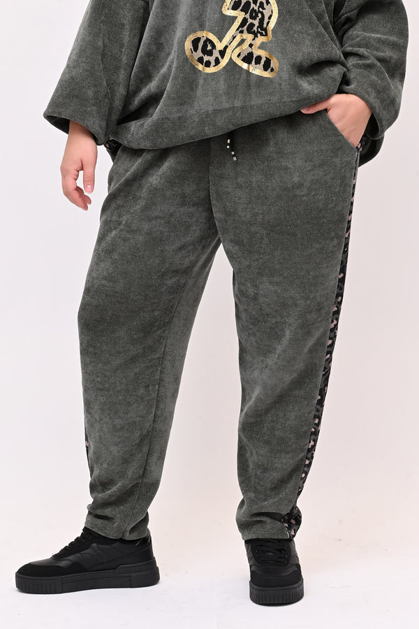 Tuta ciniglia topolino - Verde militare