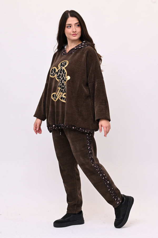 Tuta ciniglia topolino - Moro