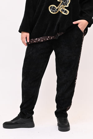 Tuta ciniglia topolino - Nero