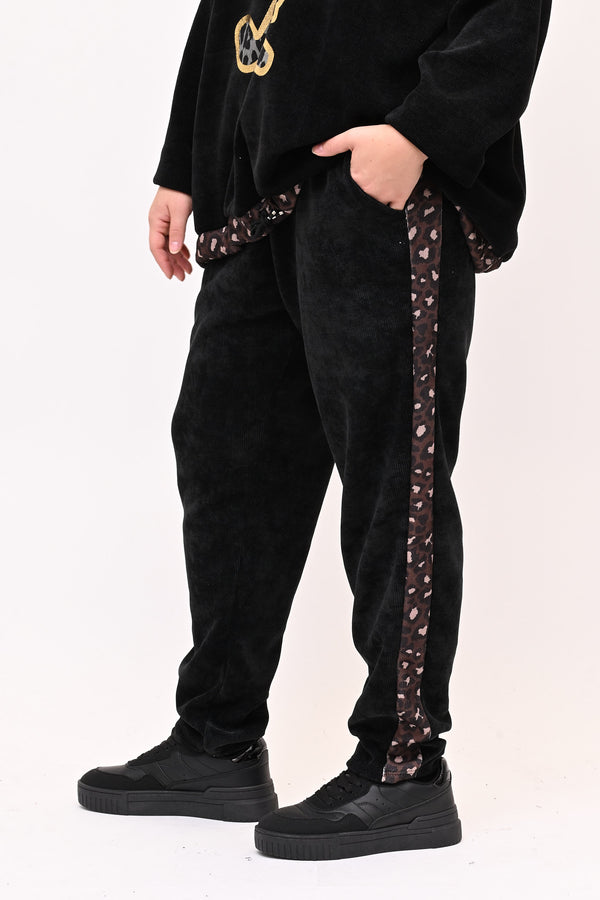 Tuta ciniglia topolino - Nero