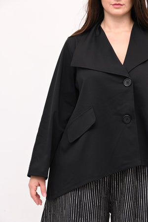 Giacca tasche punta - Nero