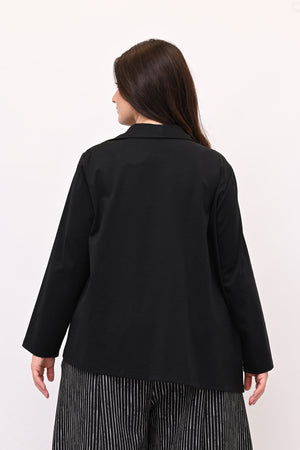 Giacca tasche punta - Nero