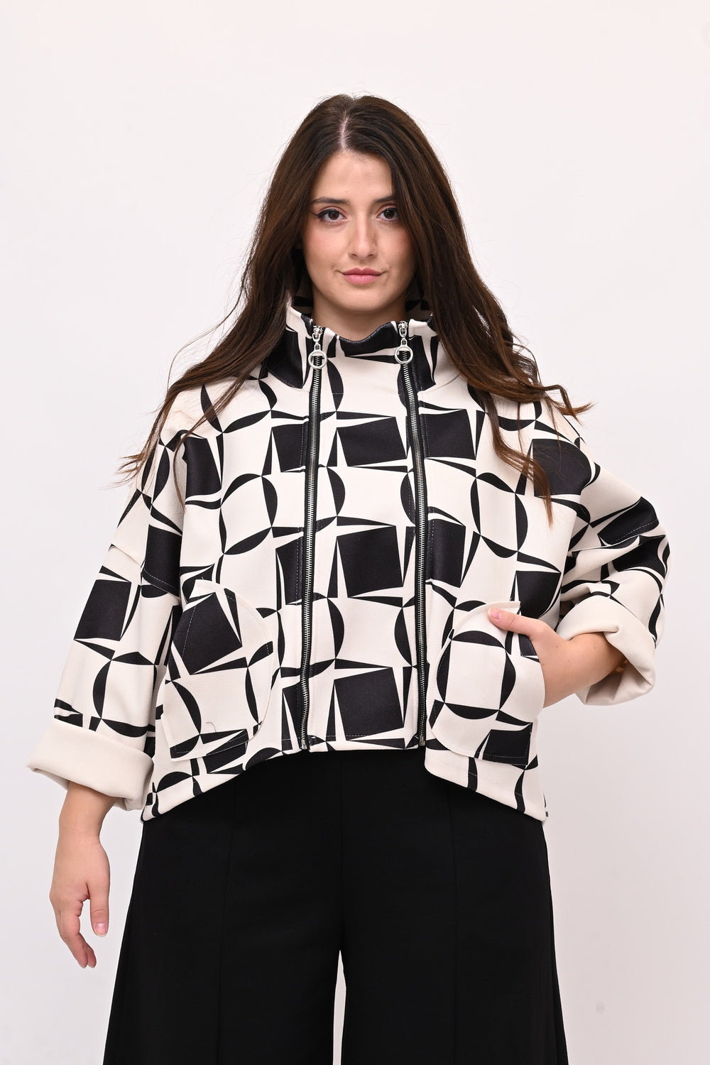 Cappottino zip optical - Quadri