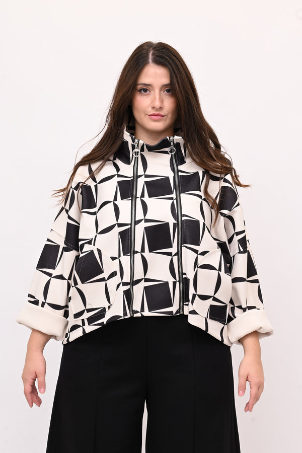 Cappottino zip optical - Quadri