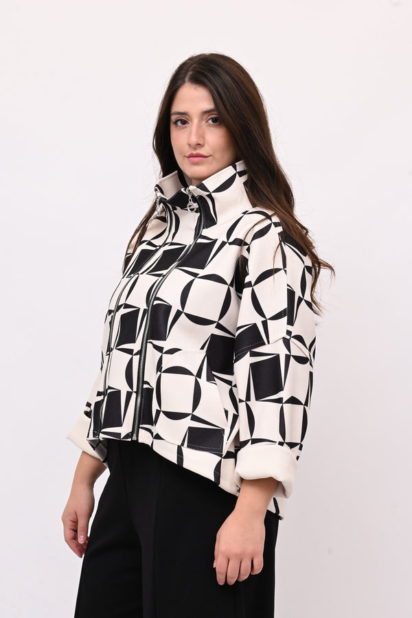 Cappottino zip optical - Quadri