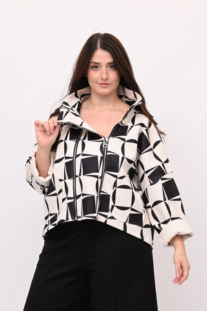 Cappottino zip optical - Quadri