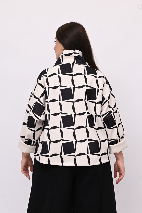 Cappottino zip optical - Quadri