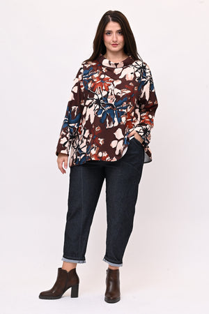 Jeans baggy cuciture - Blu scuro