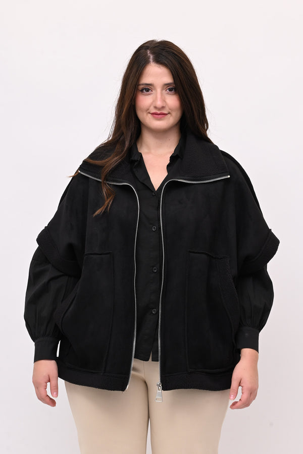 Gilet ecomontone - Nero