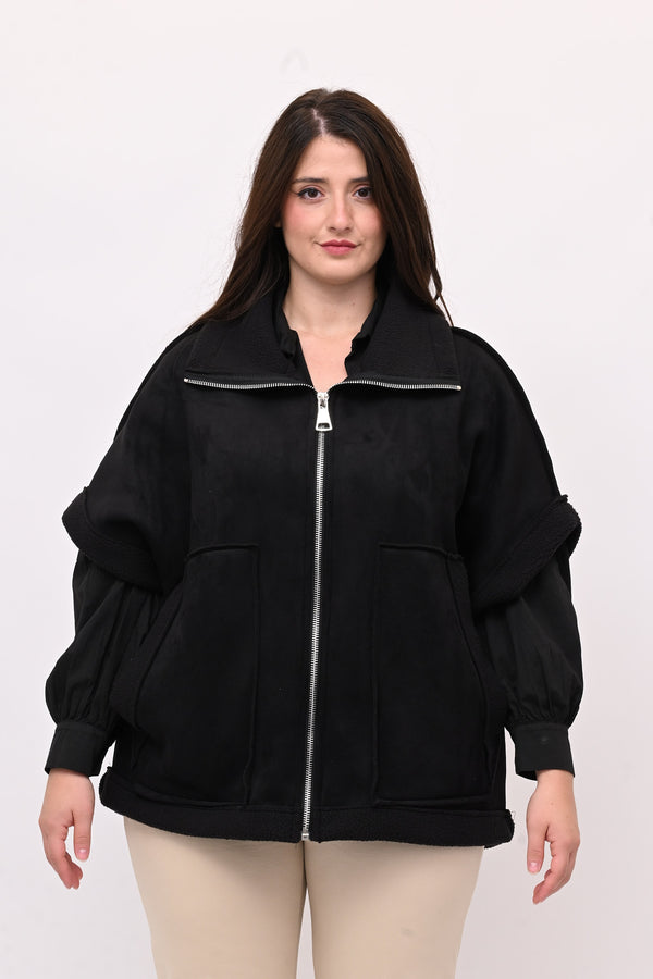 Gilet ecomontone - Nero