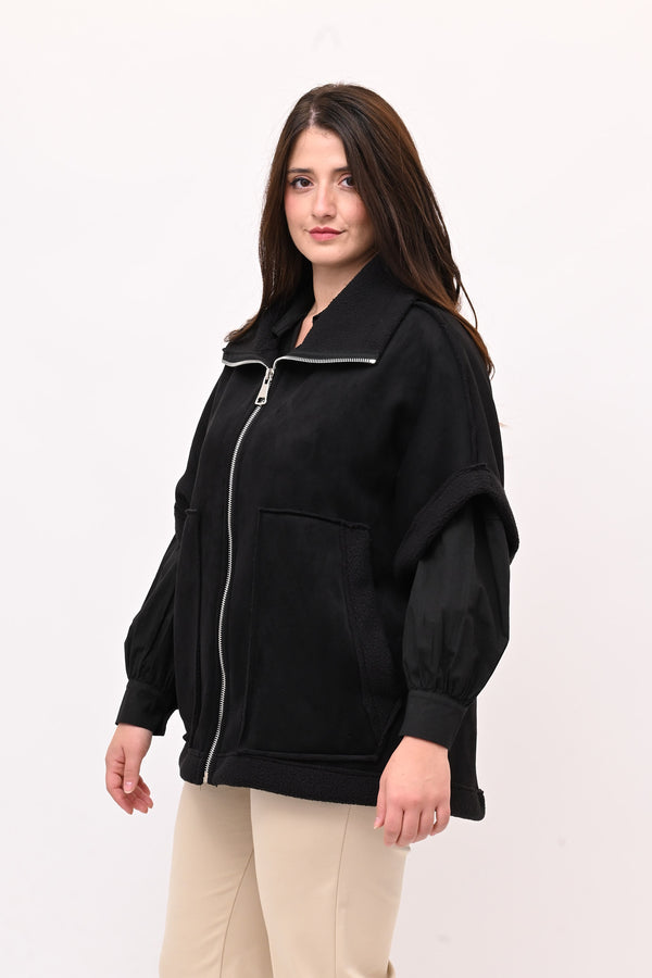 Gilet ecomontone - Nero