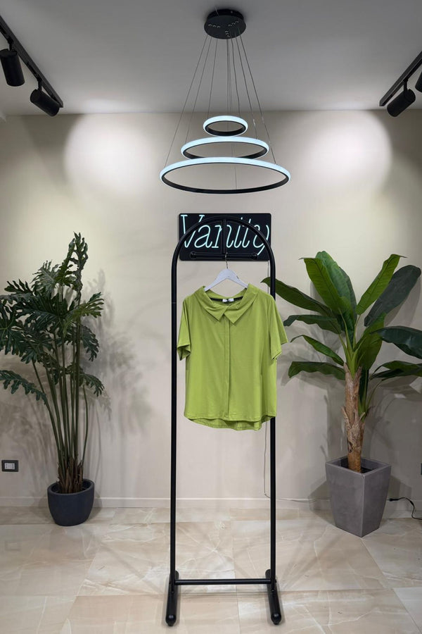 Maglia jersey colletto - Acido