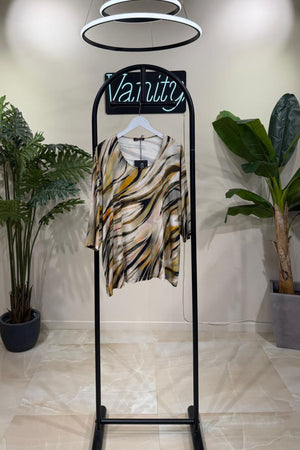 Maglia manica jersey 3/4 - Verde militare