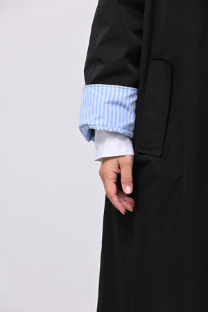Trench over tecnico - Nero