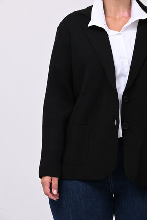 Giacca maglia - Nero