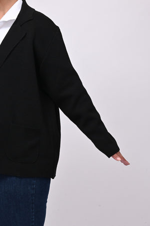 Giacca maglia - Nero