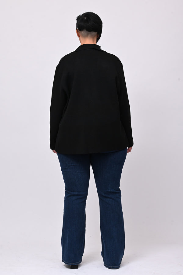 Giacca maglia - Nero