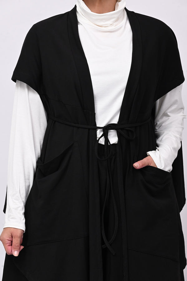 Giacca gilet punte - Nero