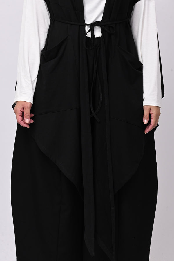 Giacca gilet punte - Nero