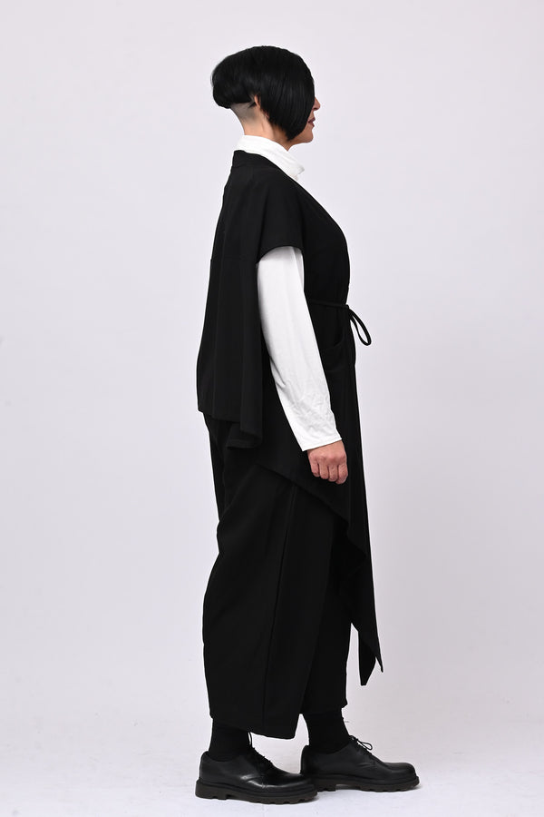 Giacca gilet punte - Nero