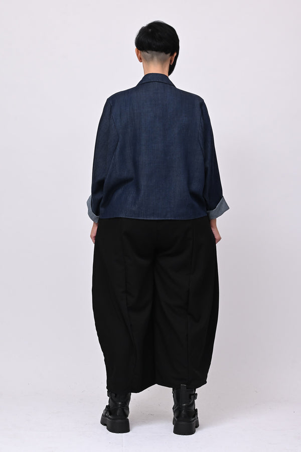 Giacca camicia jeans - Blu scuro