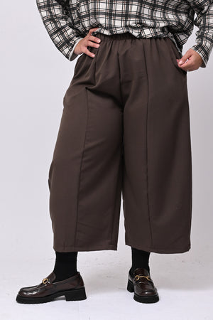 Pantacrop gabardine - Moro
