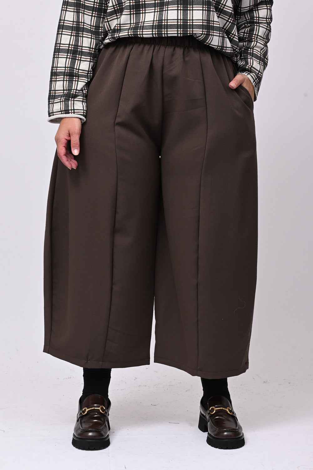 Pantacrop gabardine - Moro