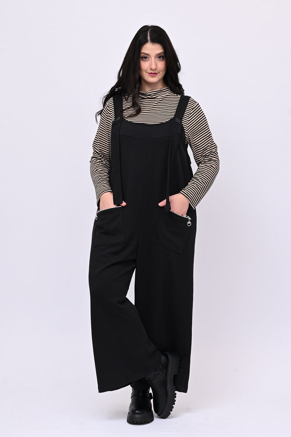 Jumpsuit zip - Nero