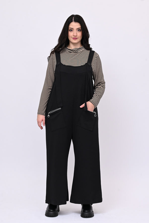 Jumpsuit zip - Nero