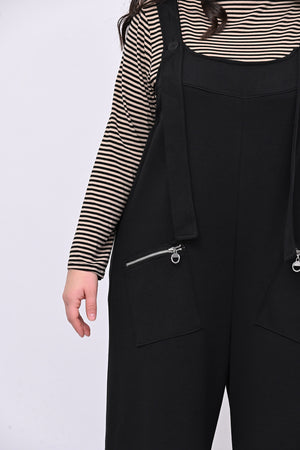 Jumpsuit zip - Nero