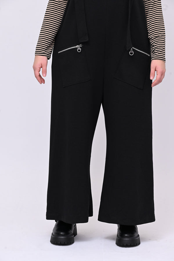 Jumpsuit zip - Nero